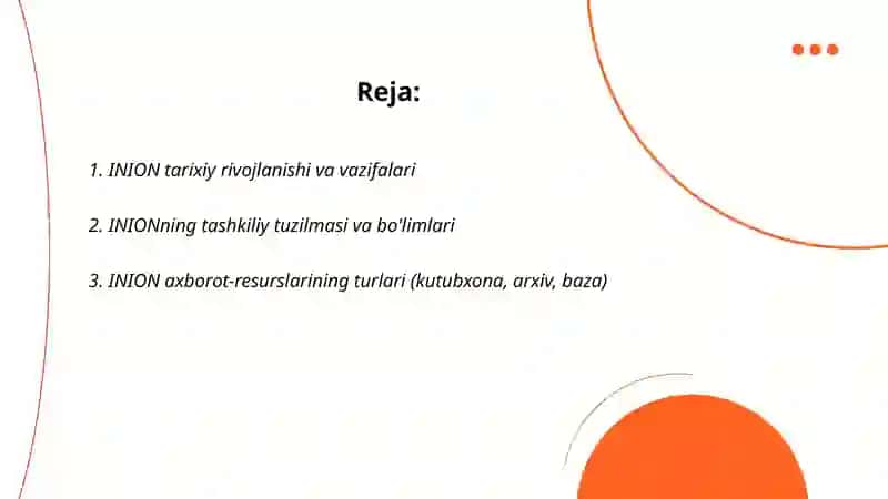 INION axborot resurslari 2