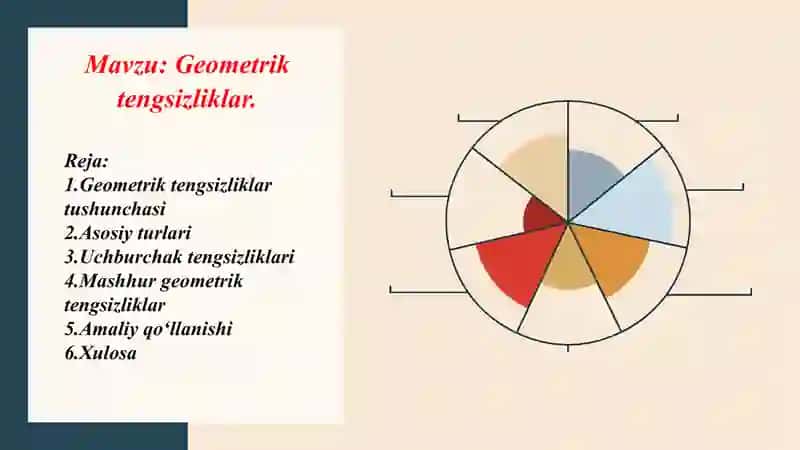 Geometrik tengsizliklar 2