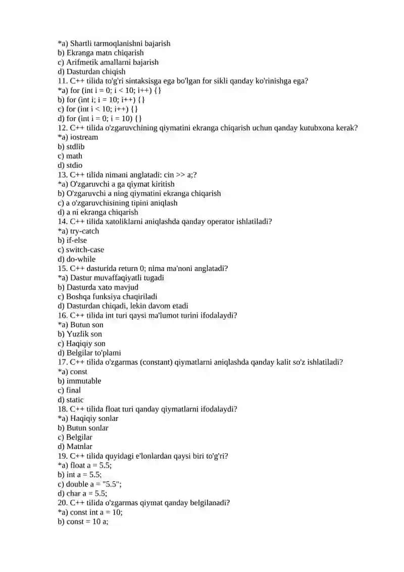 MATEMATIK MODELLASHTIRISH VA KOMPYUTER ILMLARI 2