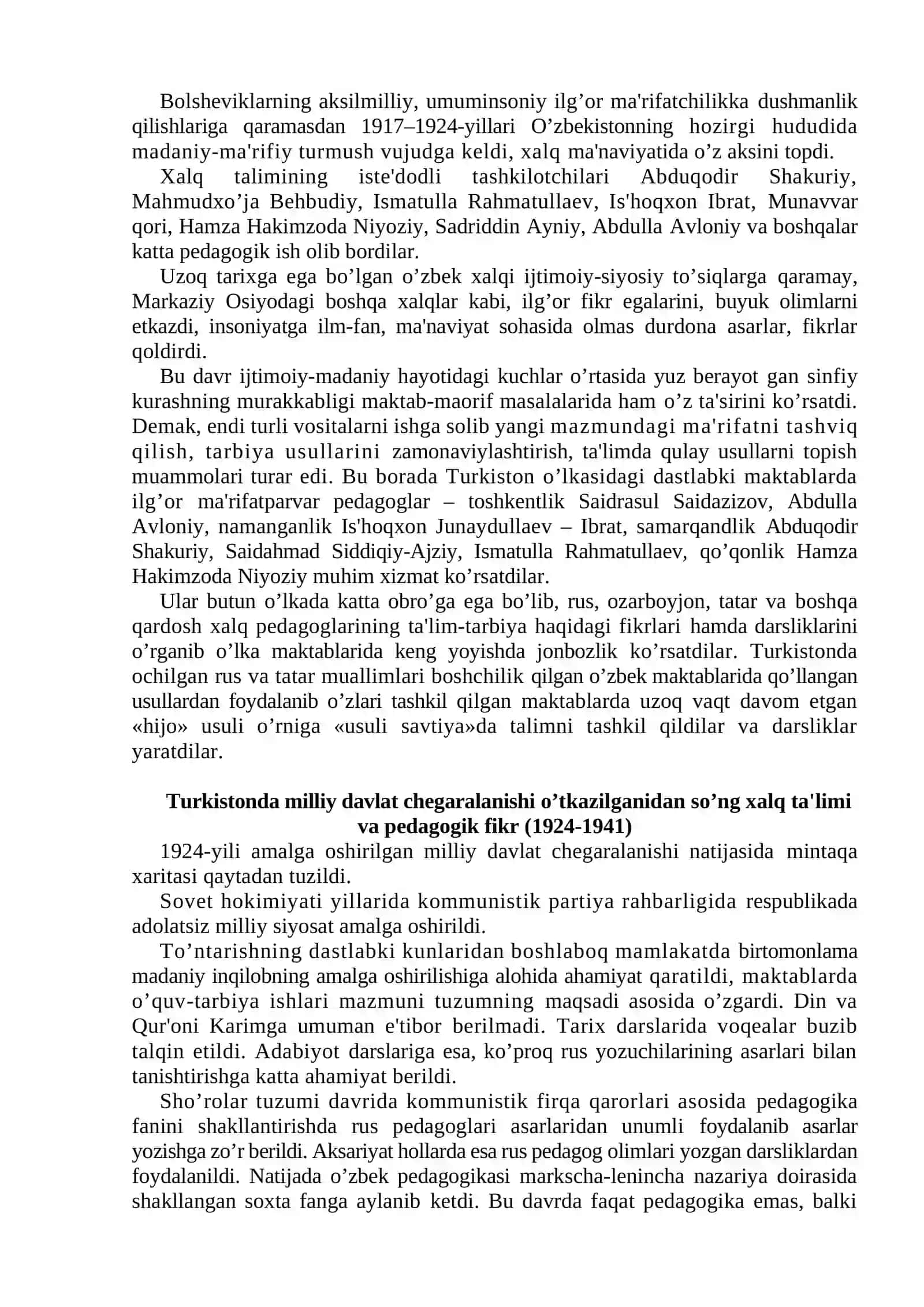 O'zbekistonda Xalq Ta'limi 1917-1990 2
