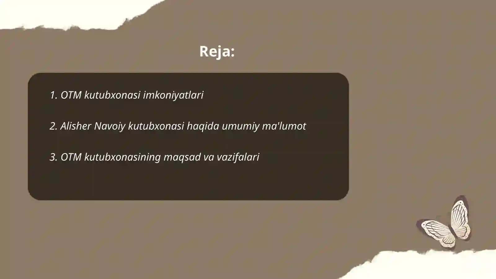 OTM kutubxonasi imkoniyatlari 2