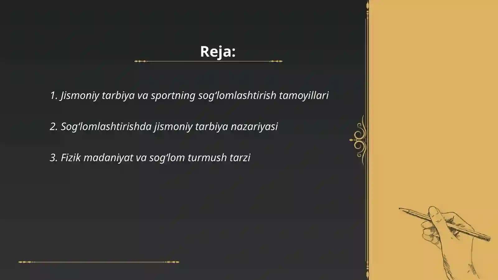 Sog‘lomlashtirish jismoniy tarbiyasining nazariy asoslari 2