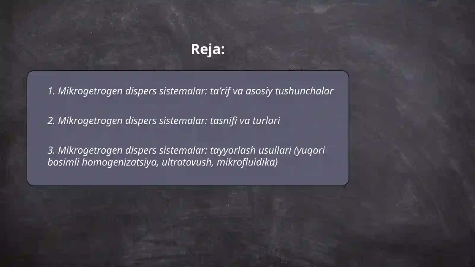 Mikrogetrogen dispers sistemalar 2