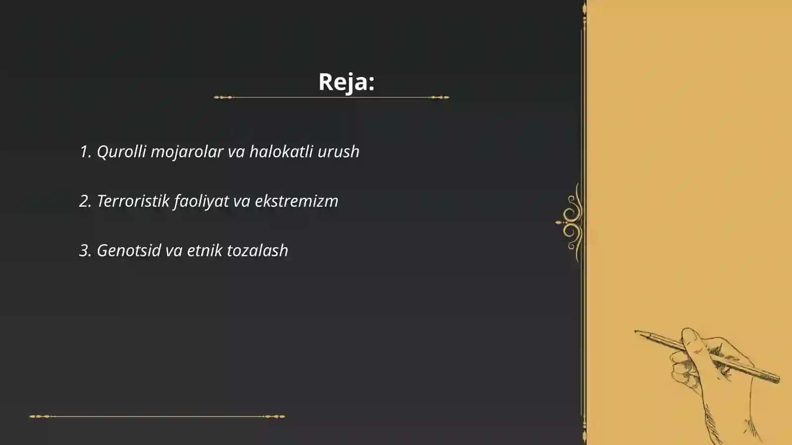 Halqaro gumanitar huquqi meʼyorlarining buzilishi sabablari 2