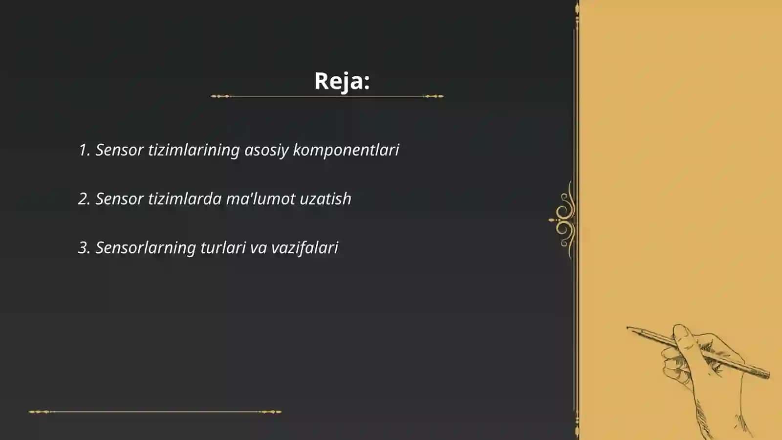 Sensor sistemasi,Nerv mushak sinarsi xarakat birligi 2