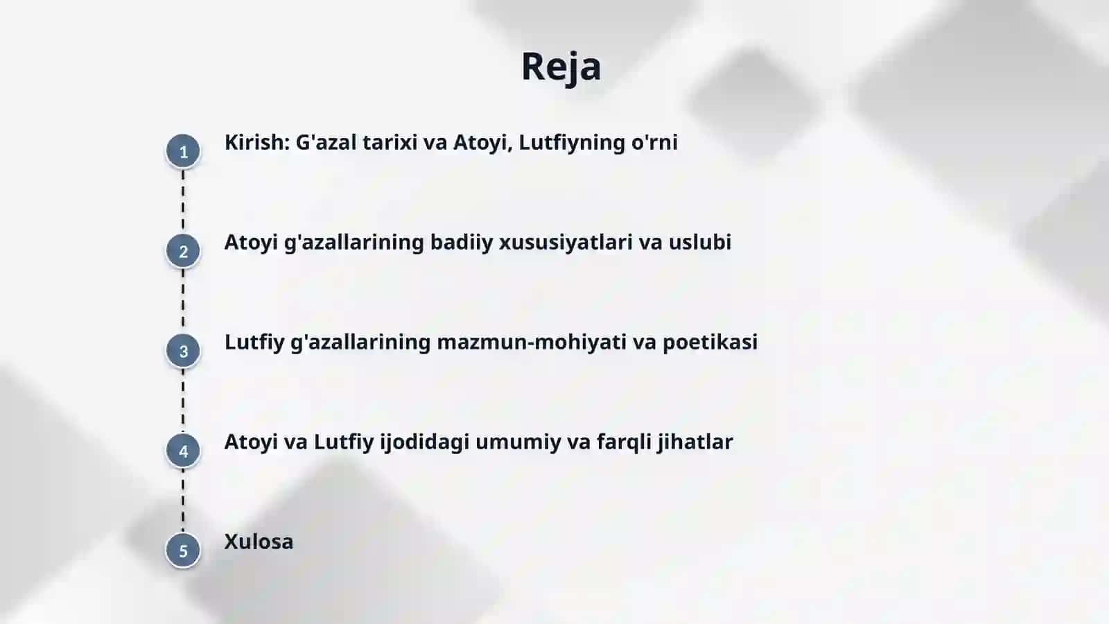 Atoyi va Lutfiyning g‘azalnavislik mahorati 2