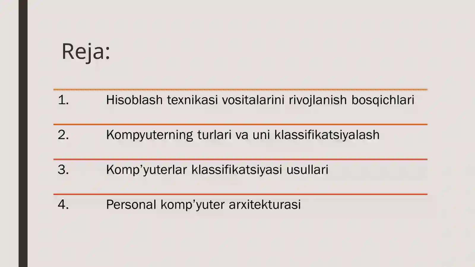 TEXNIK VOSITALARNING RIVOJLANISH TENDENSIYALARI 2