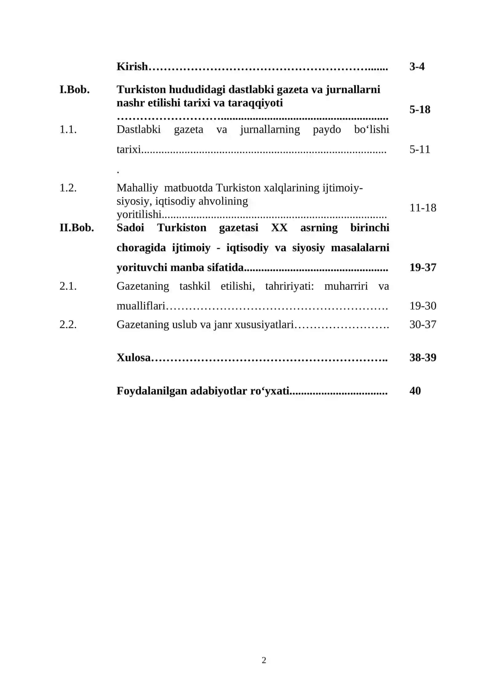 XX ASR TARIXINI YORITUVCHI MANBALAR TAVSIFI ( GAZETA VA JURNALLAR MISOLIDA) 2
