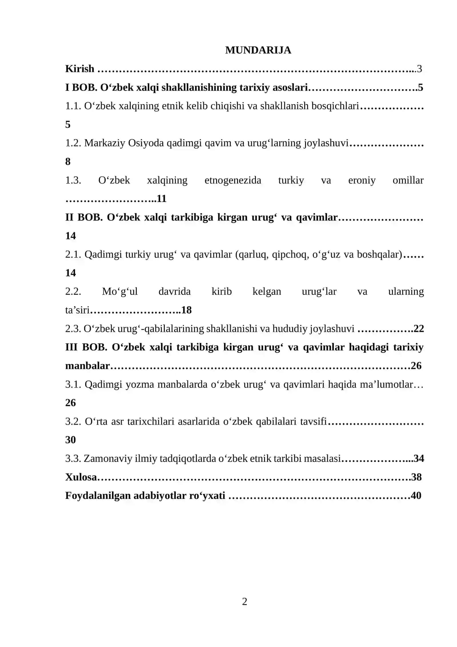 O‘zbek xalqi shakllanishining tarixiy asoslari 2