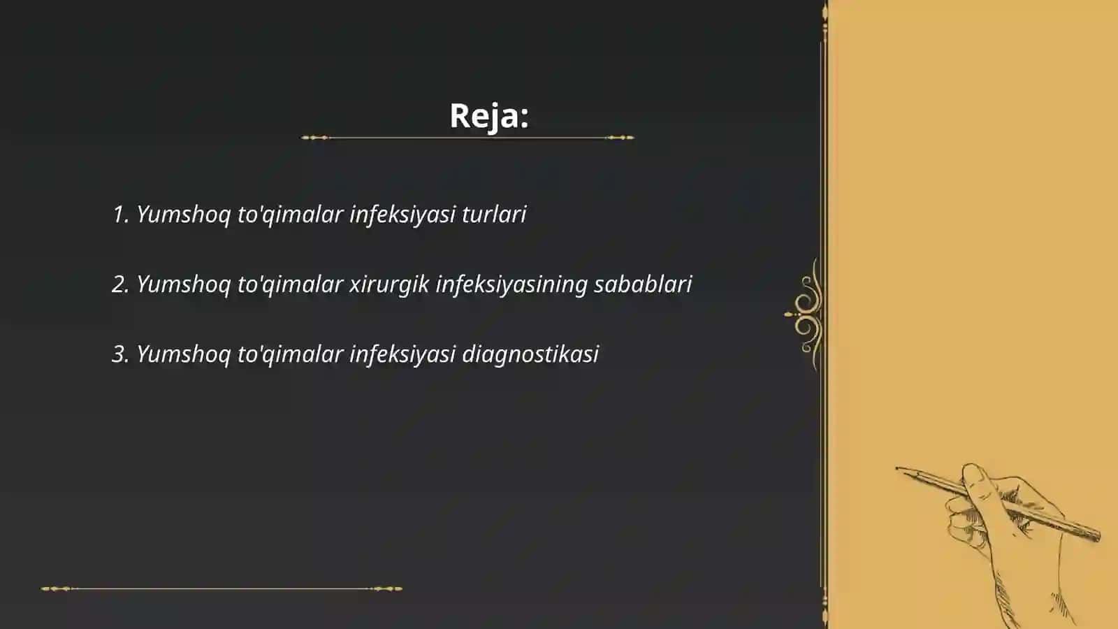 Yumshoq to'qimalar xirurgik infeksiyasi 2