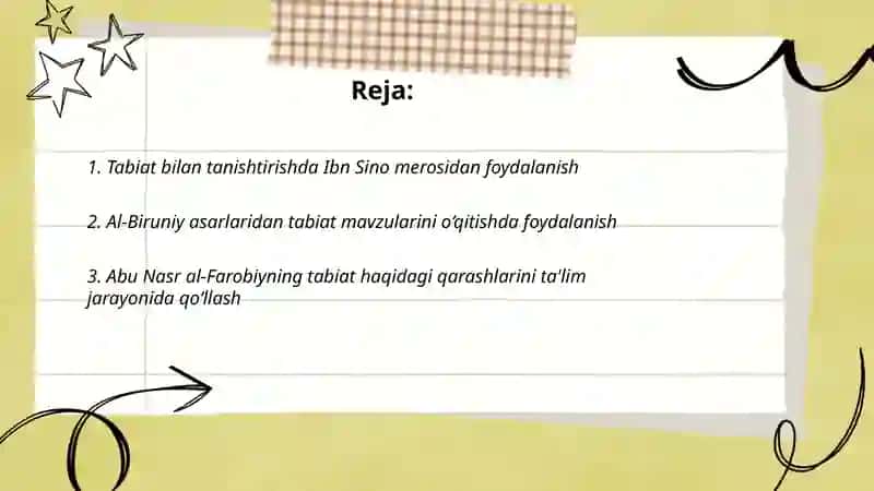 Tabiat bilan tanishtirishda Ibn Sino merosidan foydalanish 2