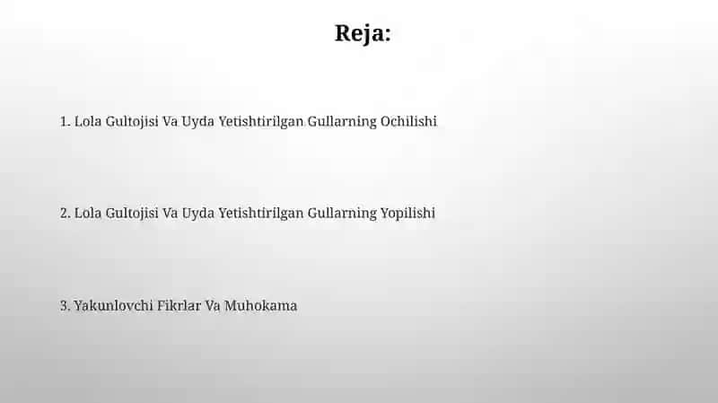 Lola Gultojisi Va Uyda Yetishtirilgan Gullarning Ochilishi 2