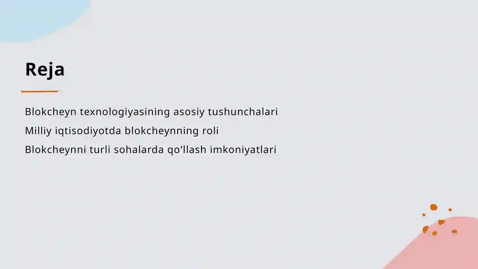 Blokcheyn texnologiyasi 2