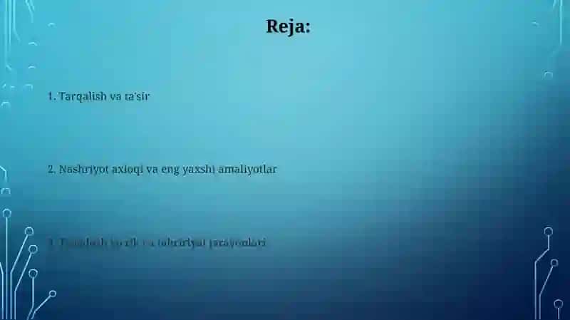 Tarixiy tadqiqot natijalarini aprobasiya va e'lon qilish usullari 2