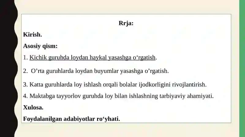 MAKTABGA TA’LIM TASHKILOTLARTIDA HAYKALTAROSHLIK ASARLARI BILAN TANISHTIRISH USULLARI 2