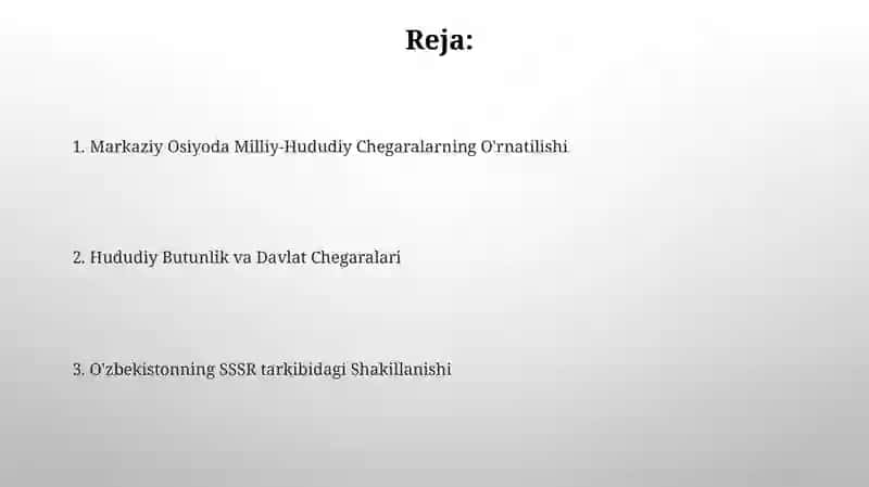 Ma'muriy-Hududiy Bo'linish 2