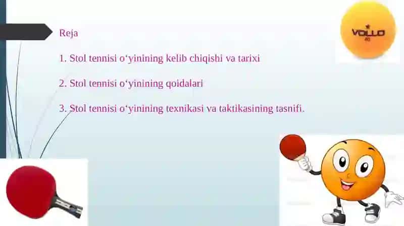 Stoltennisio‘yinining kelib chiqishi, qoidalari va texnikasi 2