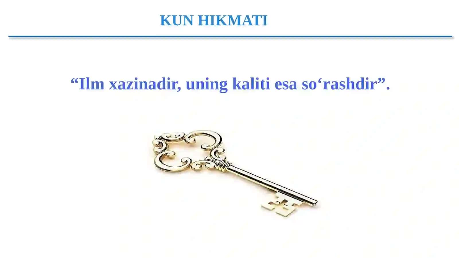 SO‘ROQ BELGISINING ISHLATILISHI 2