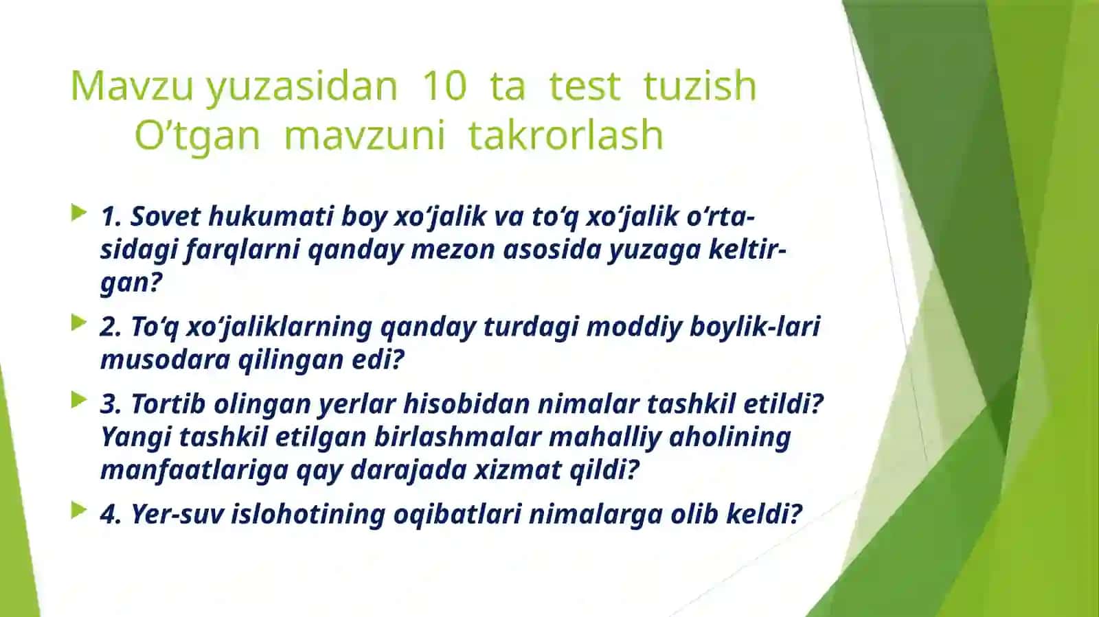 Sovet hukumati boyxo‘jalik va to‘qxo‘jalik 2