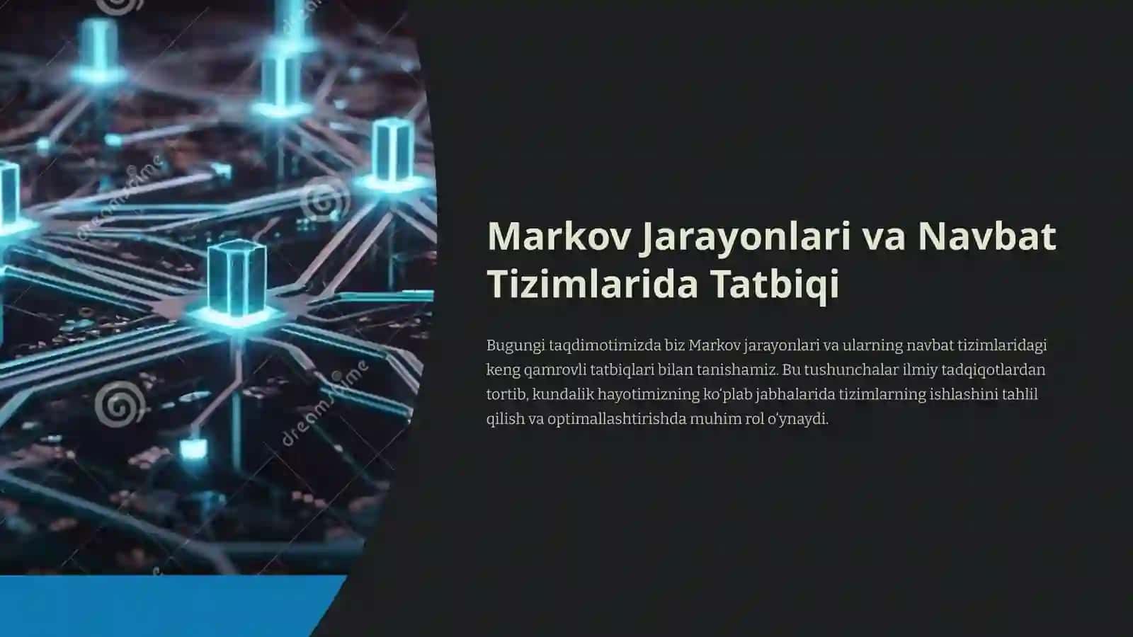 Markov Jarayonlari va Navbat Tizimlarida Tatbiqi 2