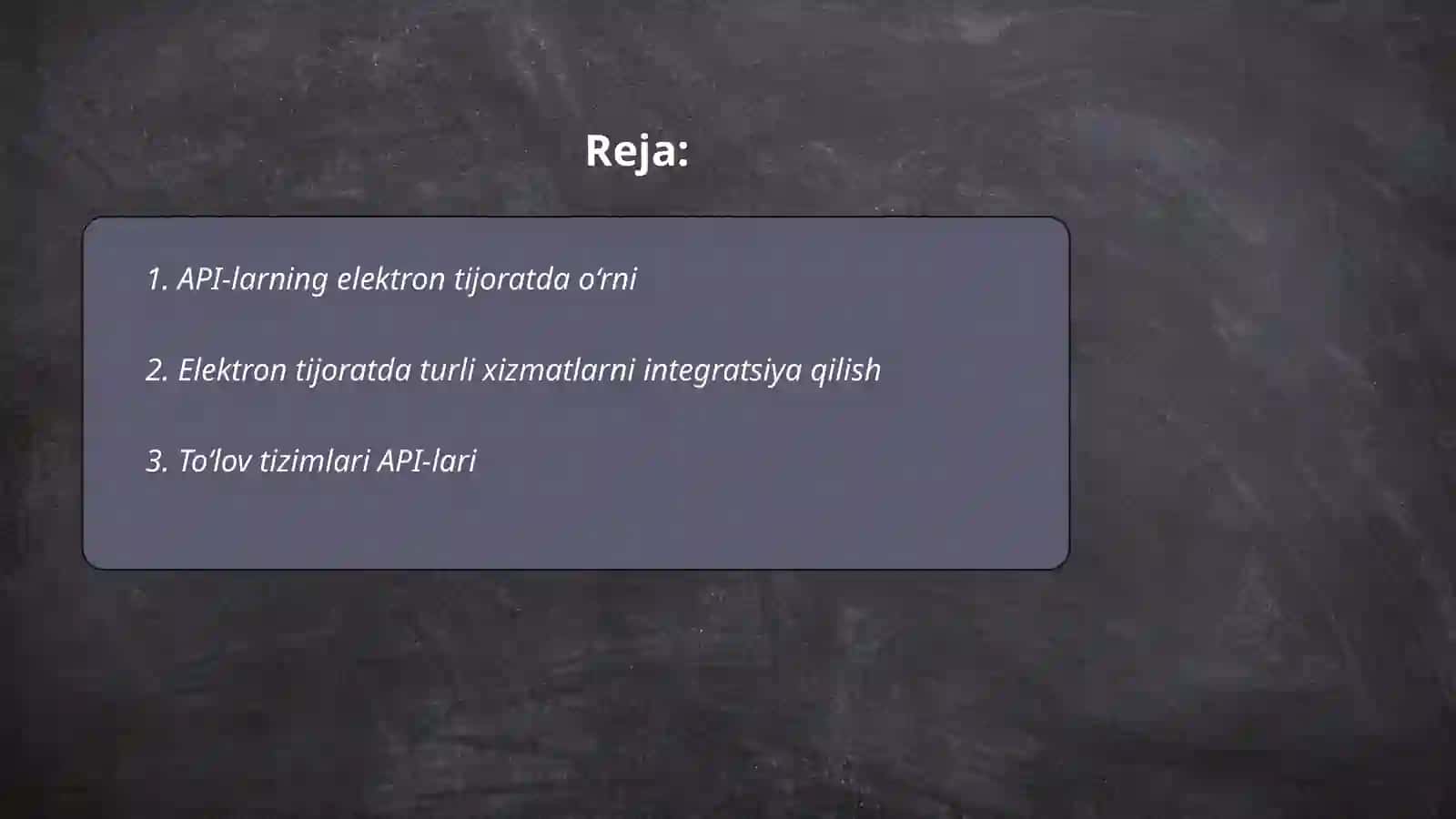 API-larning elektron tijoratda o‘rni 2