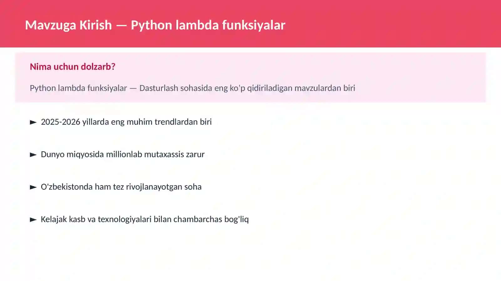 Python lambda funksiyalar 2