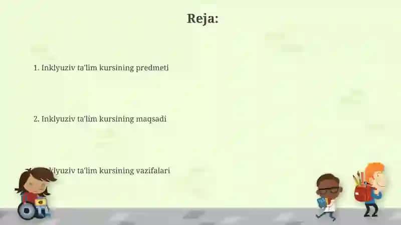 Inklyuziv ta'lim kursi 2