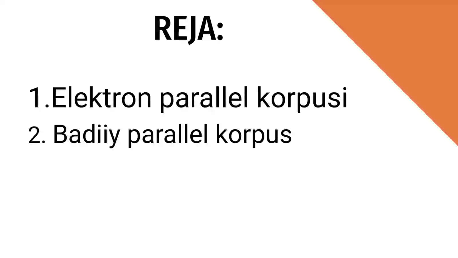 Badiiy asarlarning elektron parallel korpusini yaratish 2