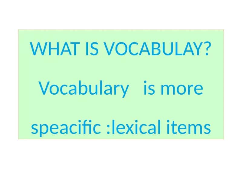 Teaching Vocabulary Using Interactive Methods 2