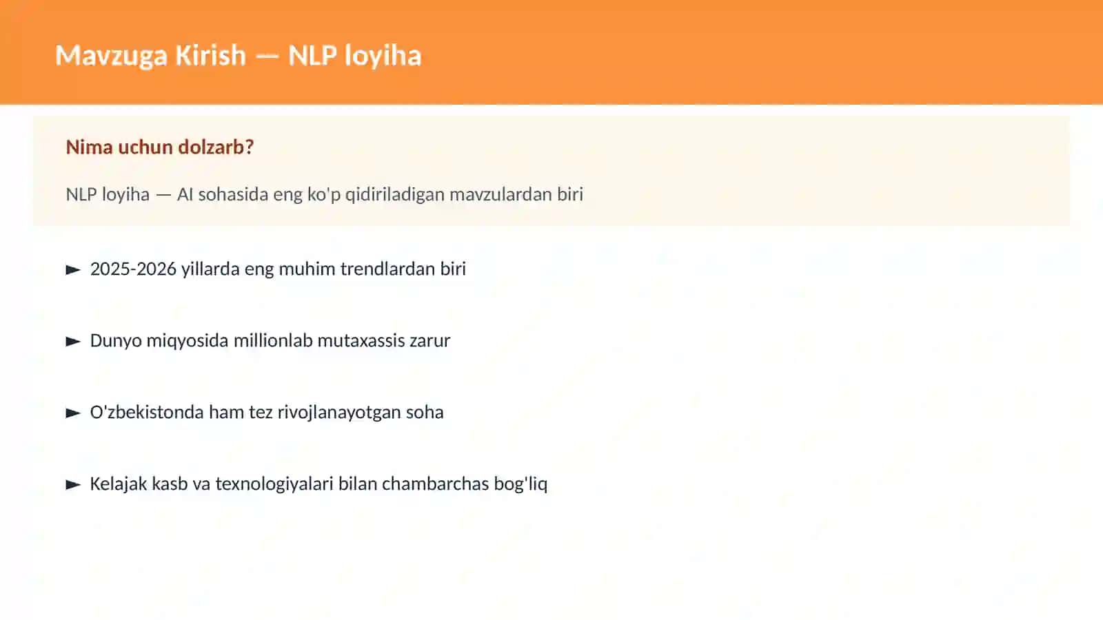 NLP loyiha 2