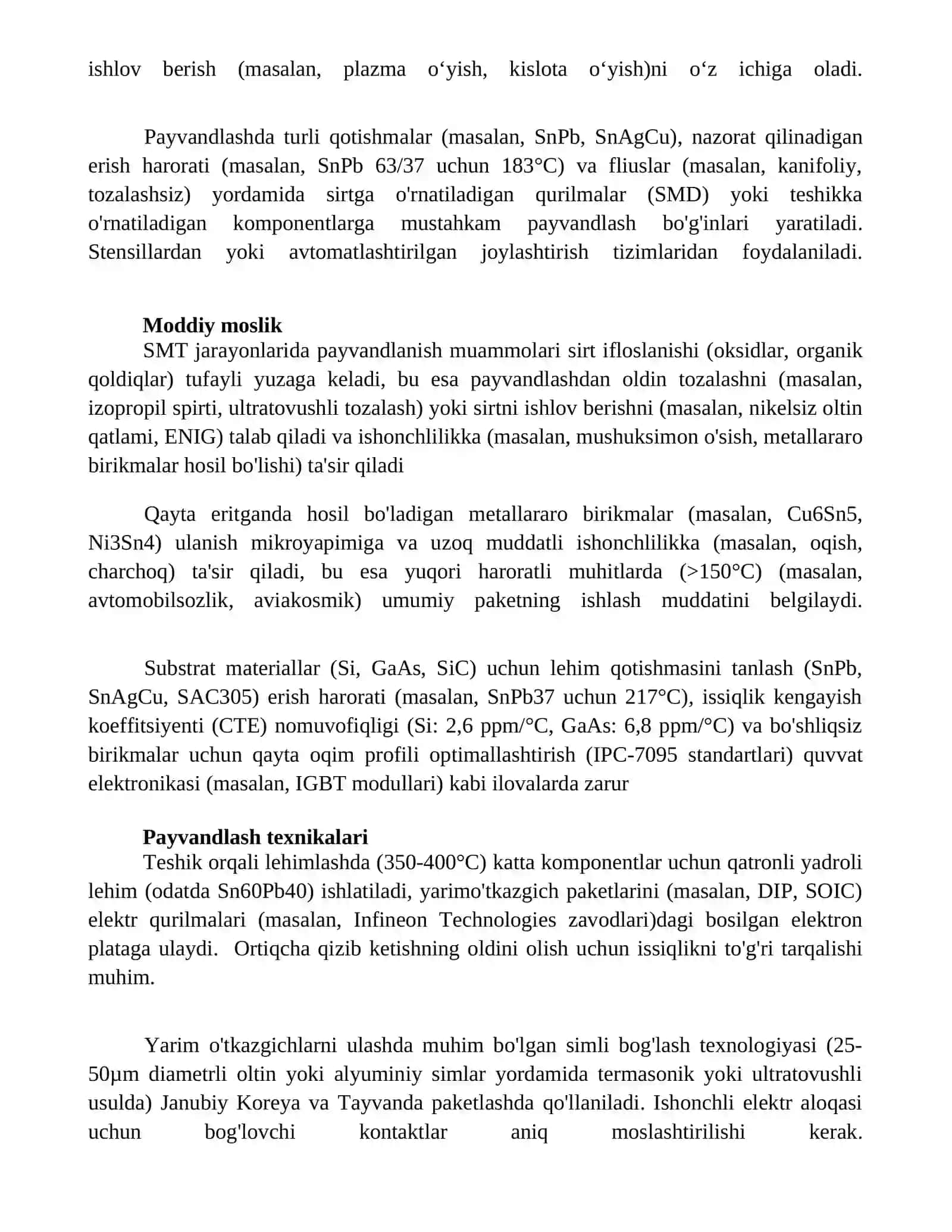 Yarim oʻtkazgichli tagliklarni legrlash Rustamovic 2