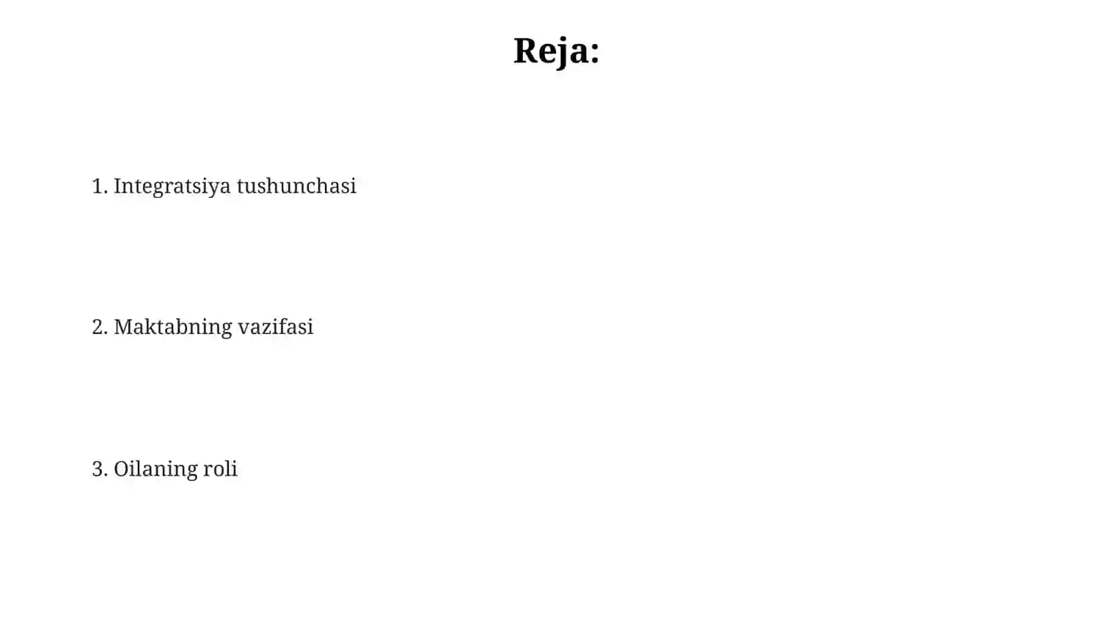 Maktab va oila integratsiyasi 2
