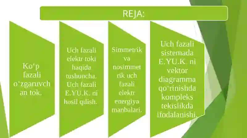UCH FAZALIO‘ZGARUVCHANTOK ZANJIRLARI 2
