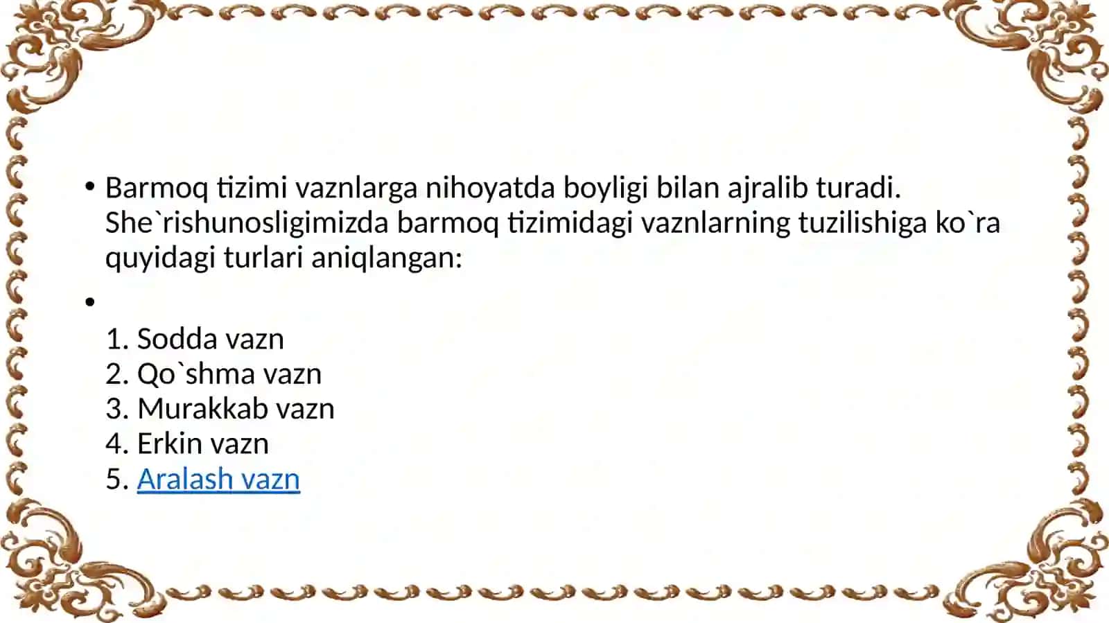 Bandning turlari. Ikkilik band. Uchlik band. To`rtlik band. Beshlik, oltilik, yettilik, sakkizlik, to`qqizlik va o`nlik bandlar 2