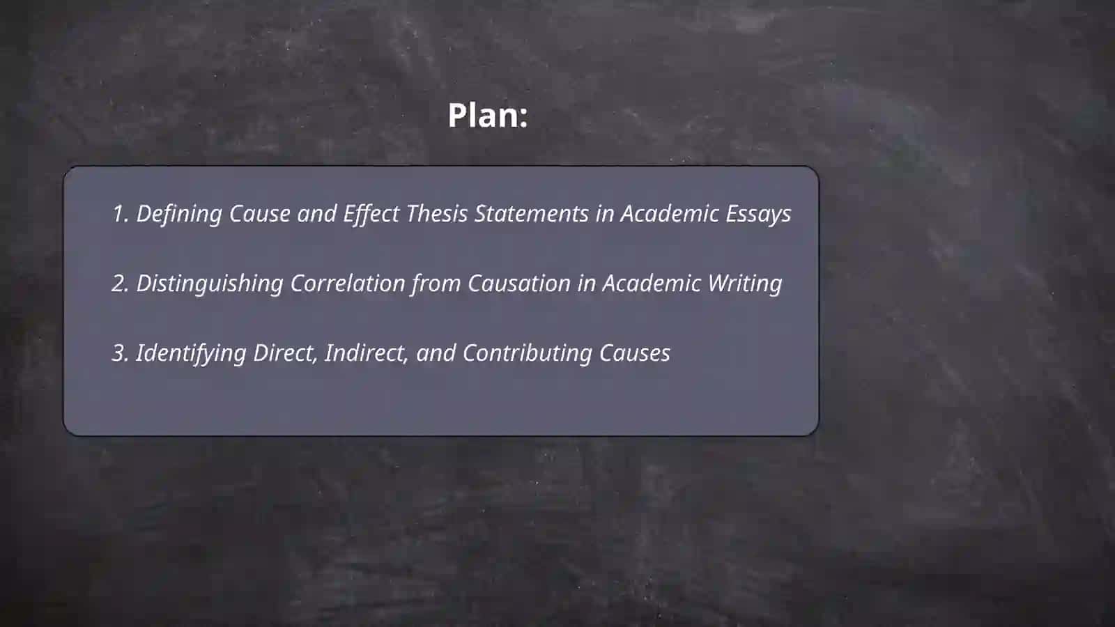 Analyzing Cause and Effect in Academic Essays 2