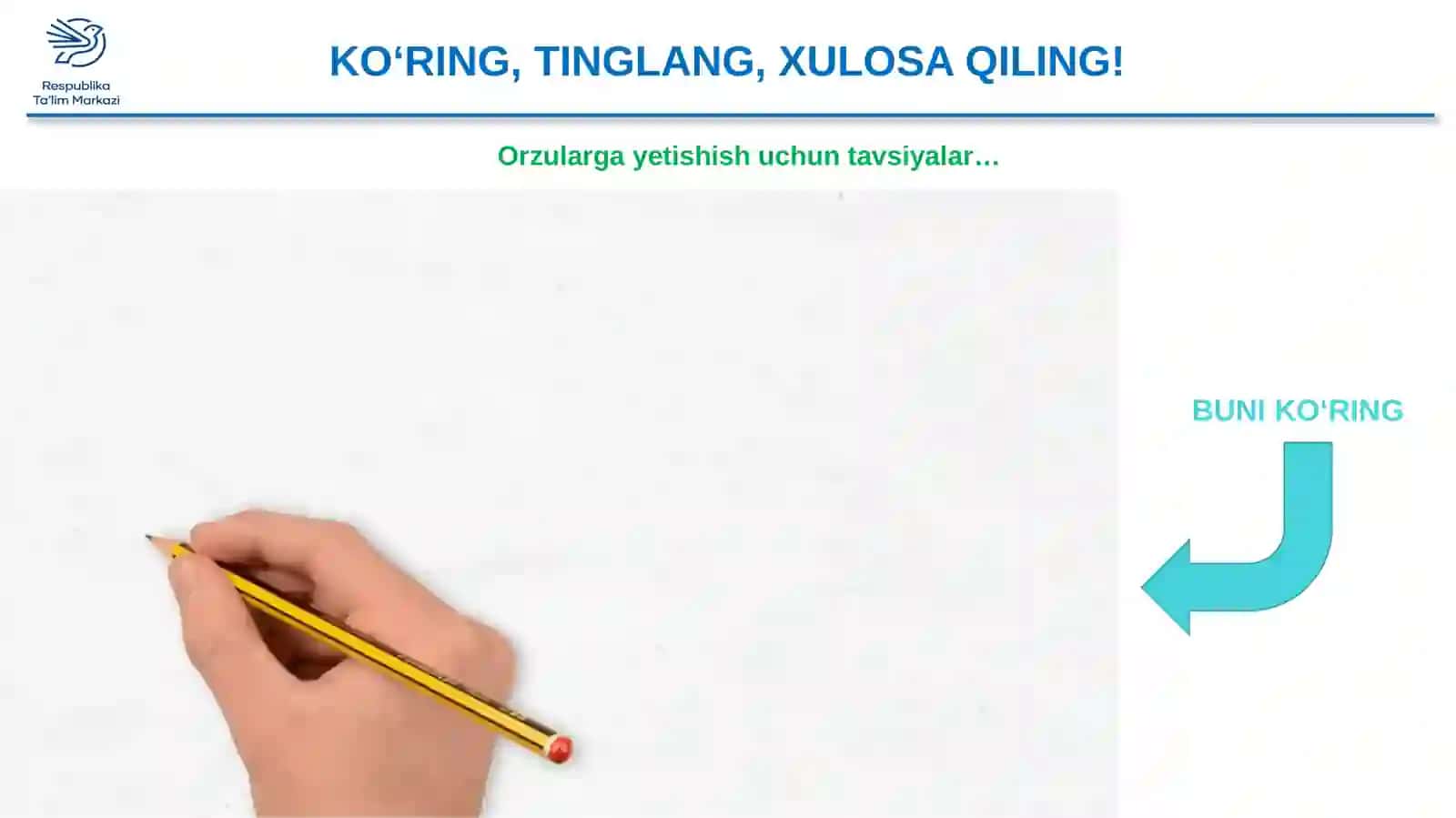 MENING ORZULARIM (Yuklamalarning qo‘llanishi va imlosi) 2