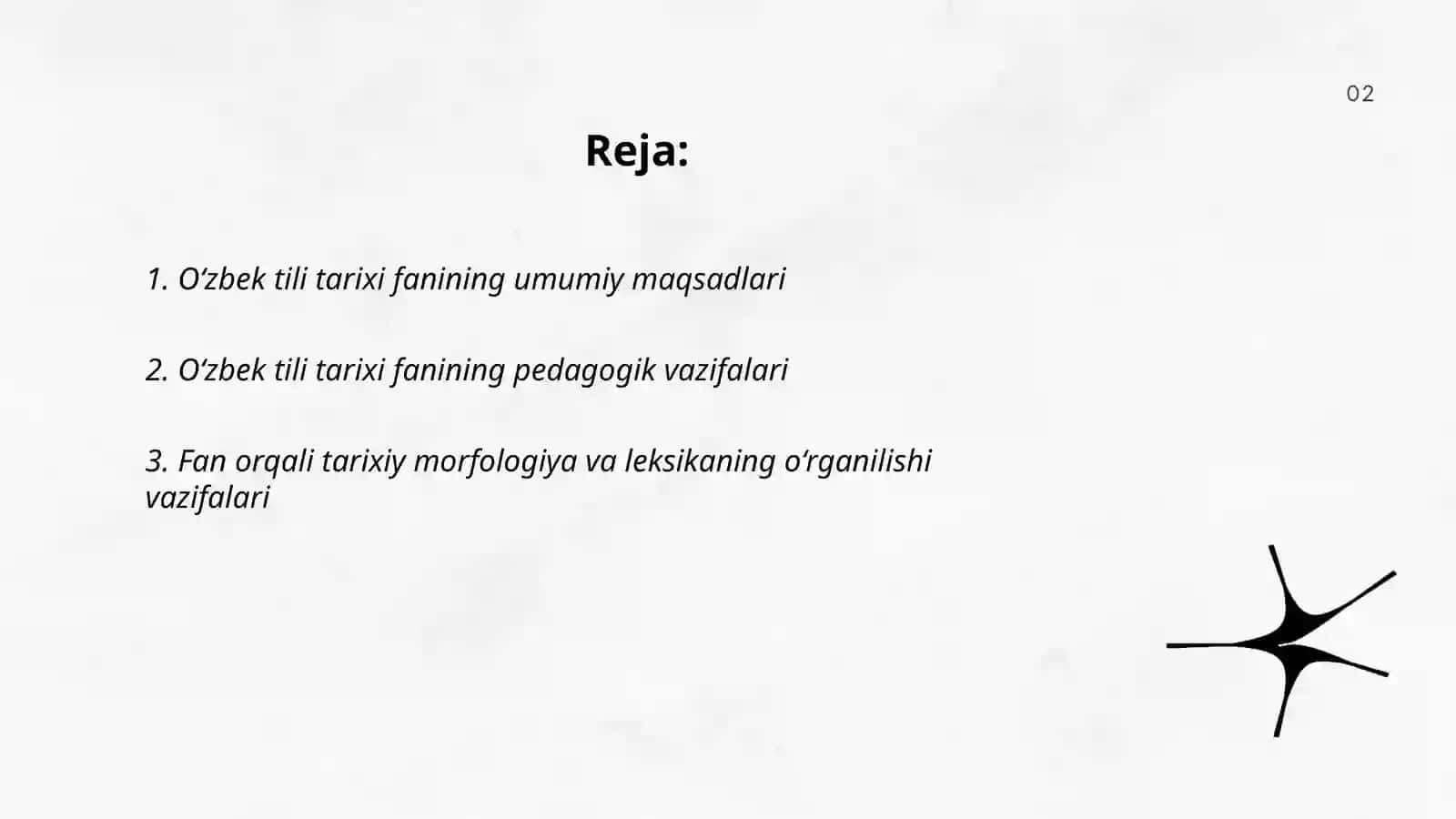 Oʻzbek tili tarixi fanining maqsad va vazifalari 2