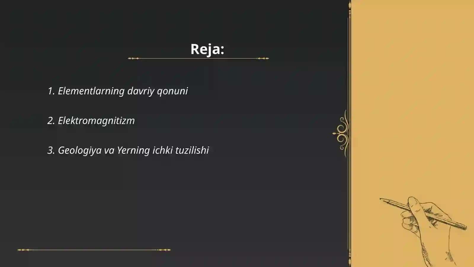 Elementlarning davriy qonuni 2