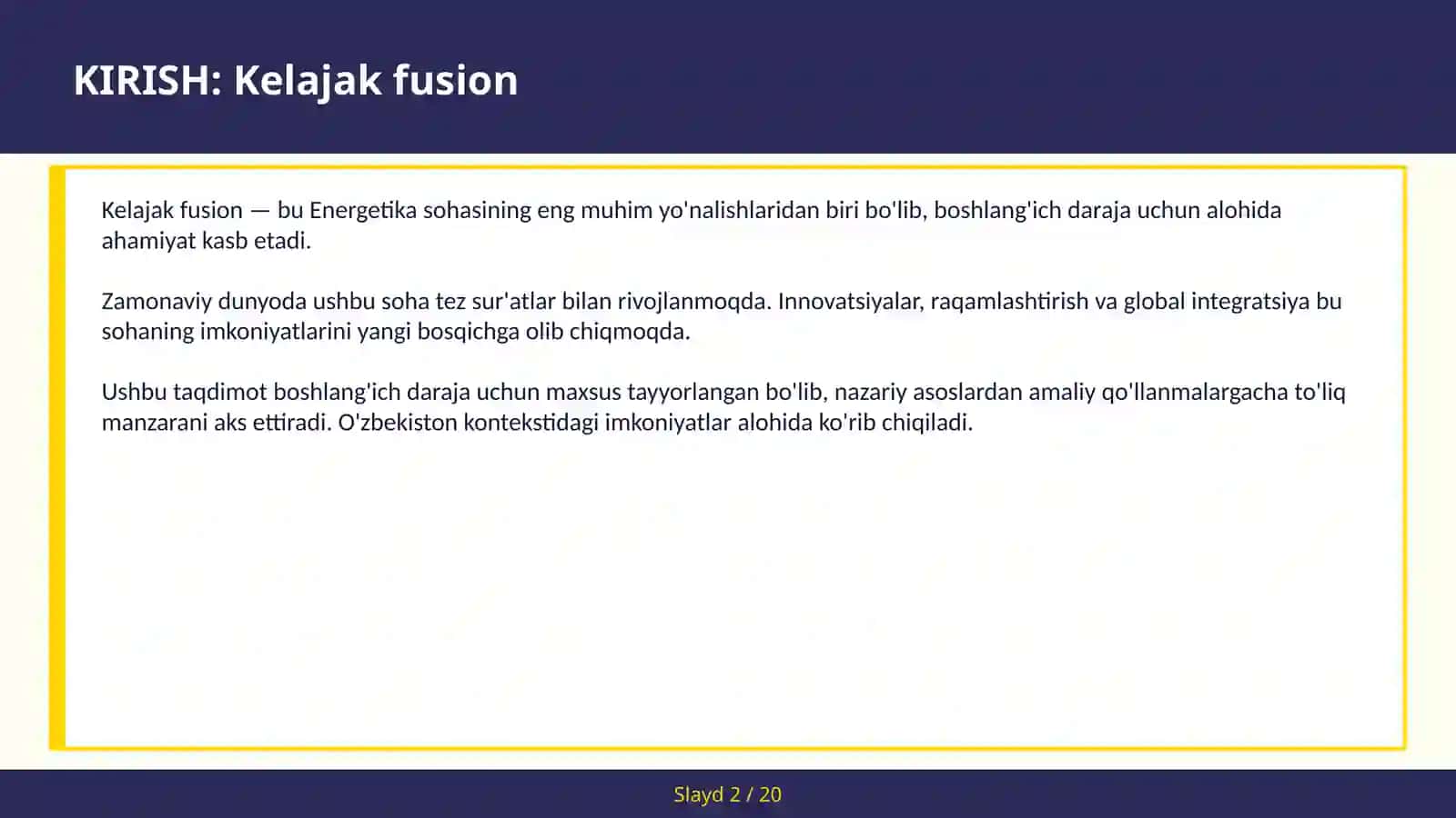Kelajak Fusion 2