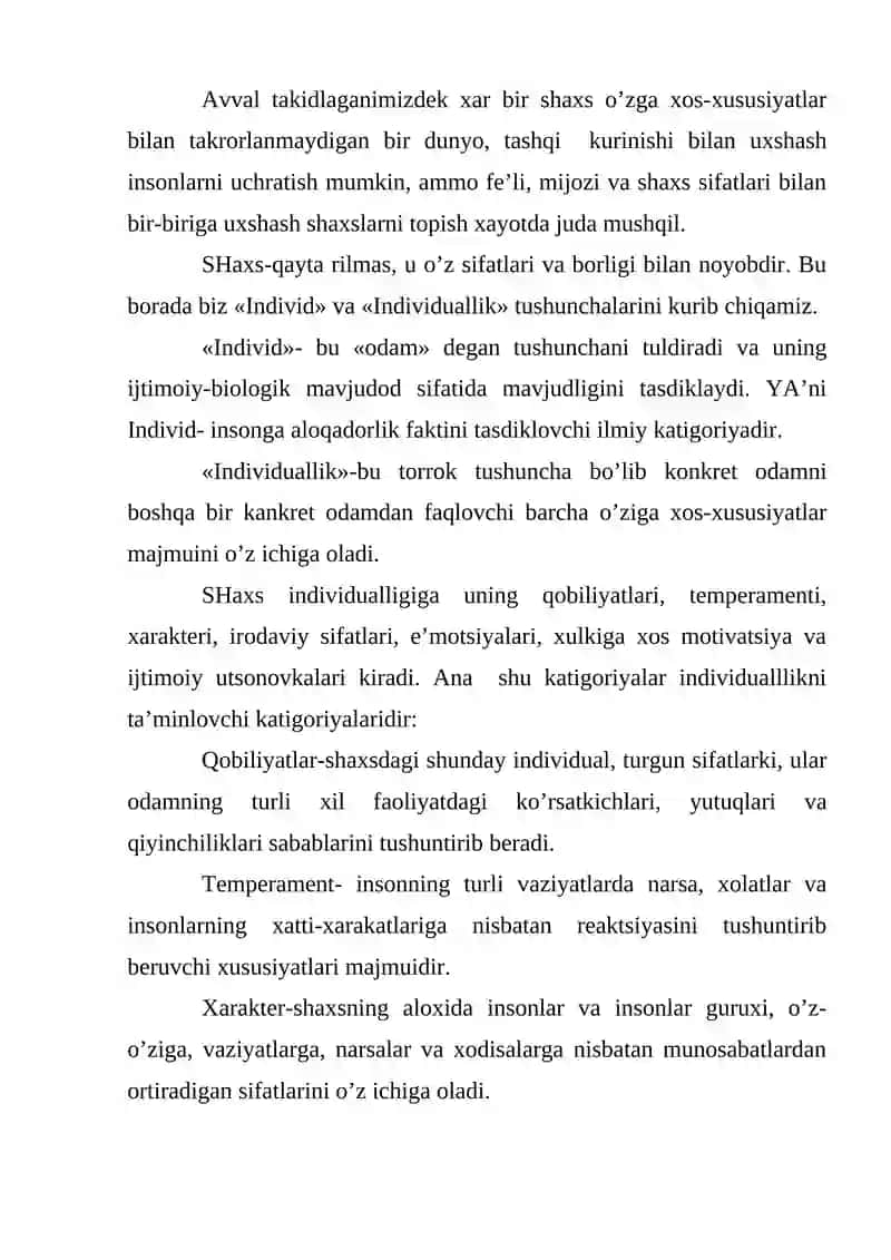 Qobiliyatlar shaxs individual psixologik xususiyatlari sifatida 2
