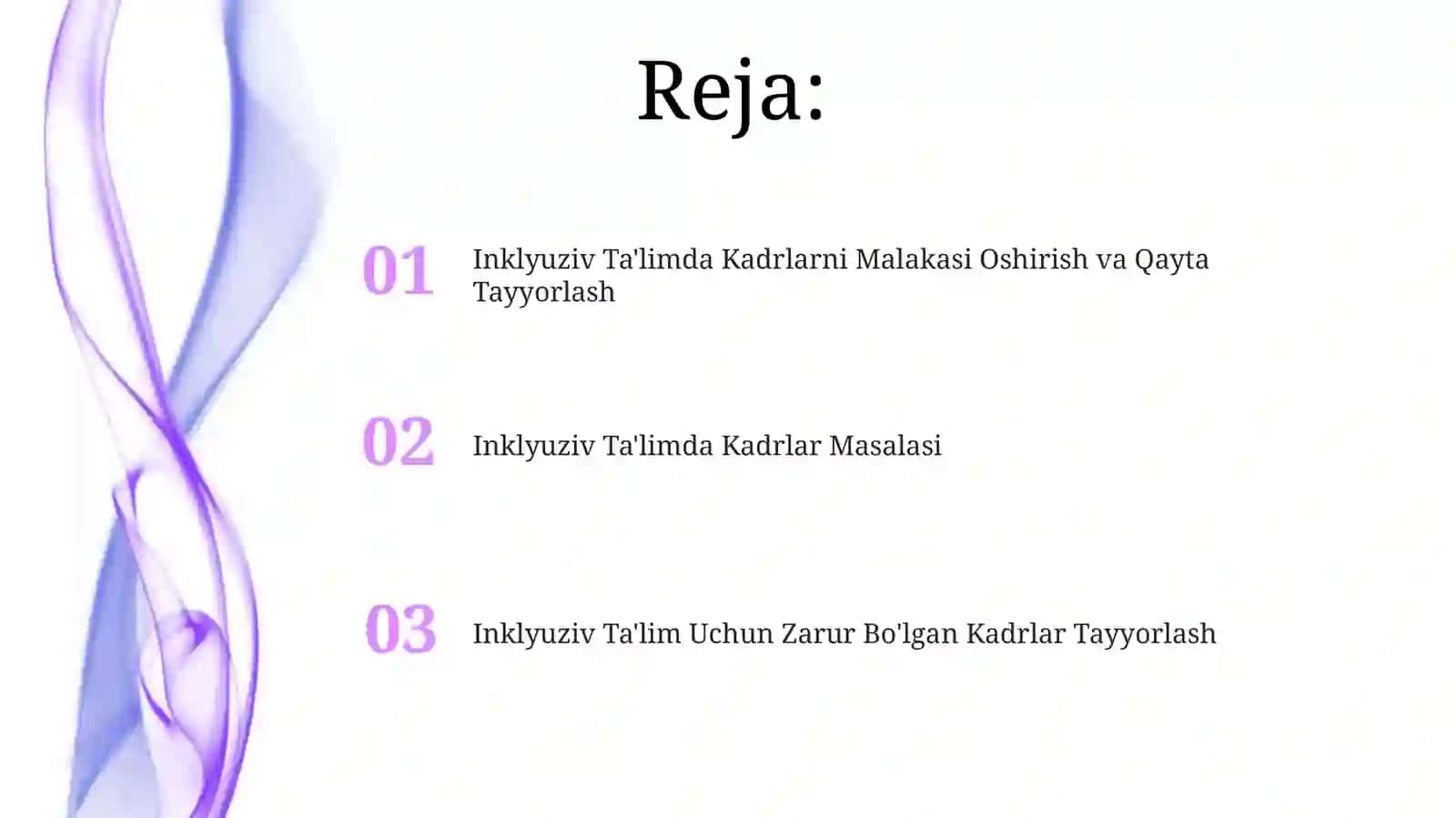 Inklyuziv Ta'limda Kadrlarni Malakasi Oshirish va Qayta Tayyorlash 2
