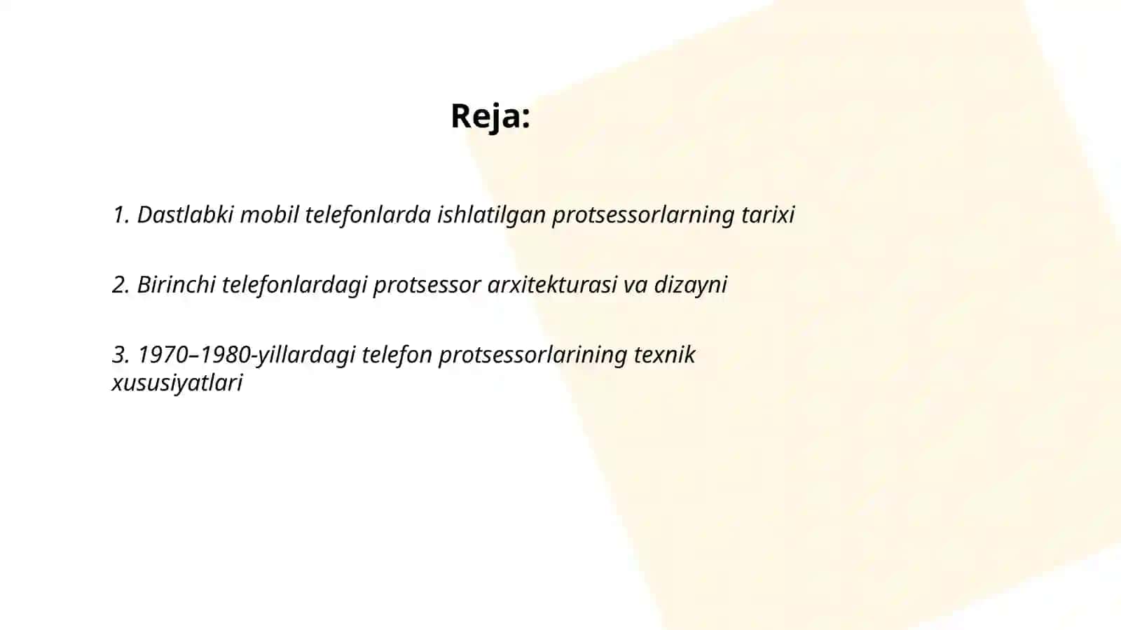 Dastlabki mobil telefonlardagi prosessorlar 2