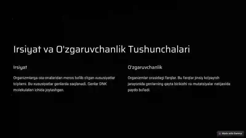 Antropogenetika: Odam Irsiyatini O'rganish Usullari 2