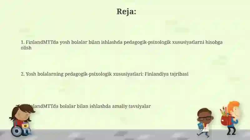 Fillandiya MTTda ilk yoshdagi bolalar bilan ishlashda pedagogik-psixologik xususiyatlarini hisobga olish 2