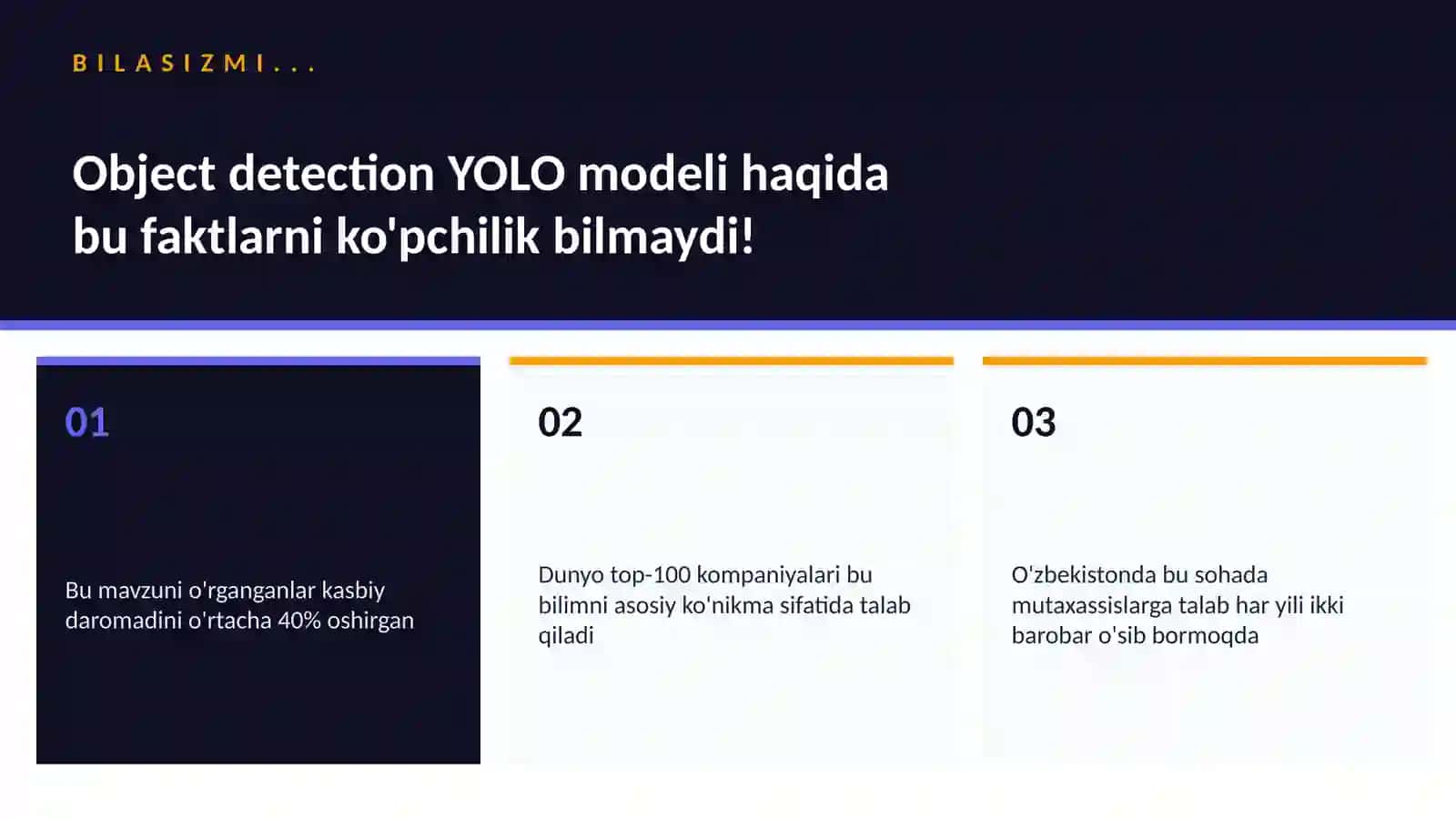Object detection YOLO modeli 2