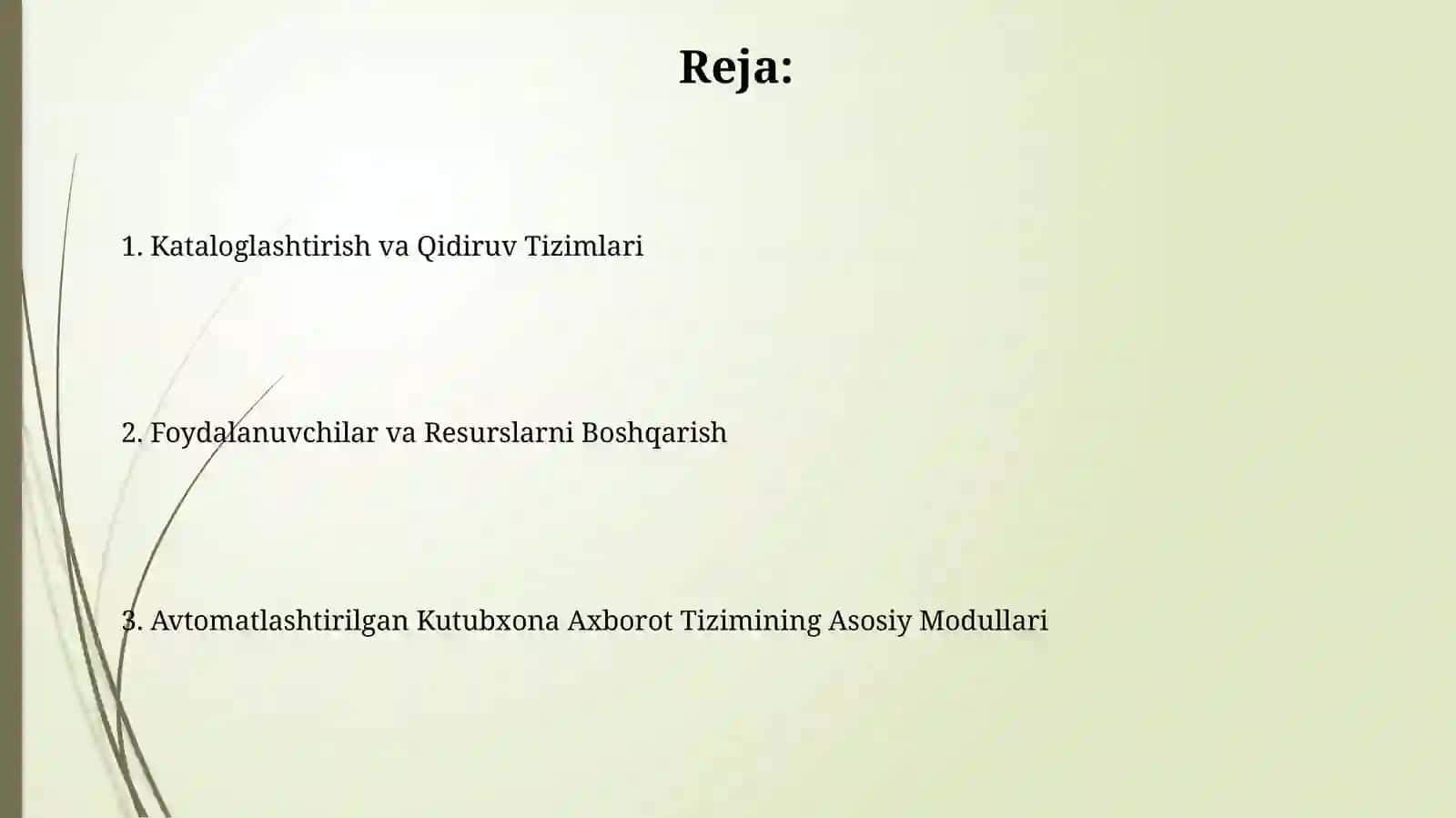 Avtomatlashtirilgan Kutubxona Axborot Tizimi 2