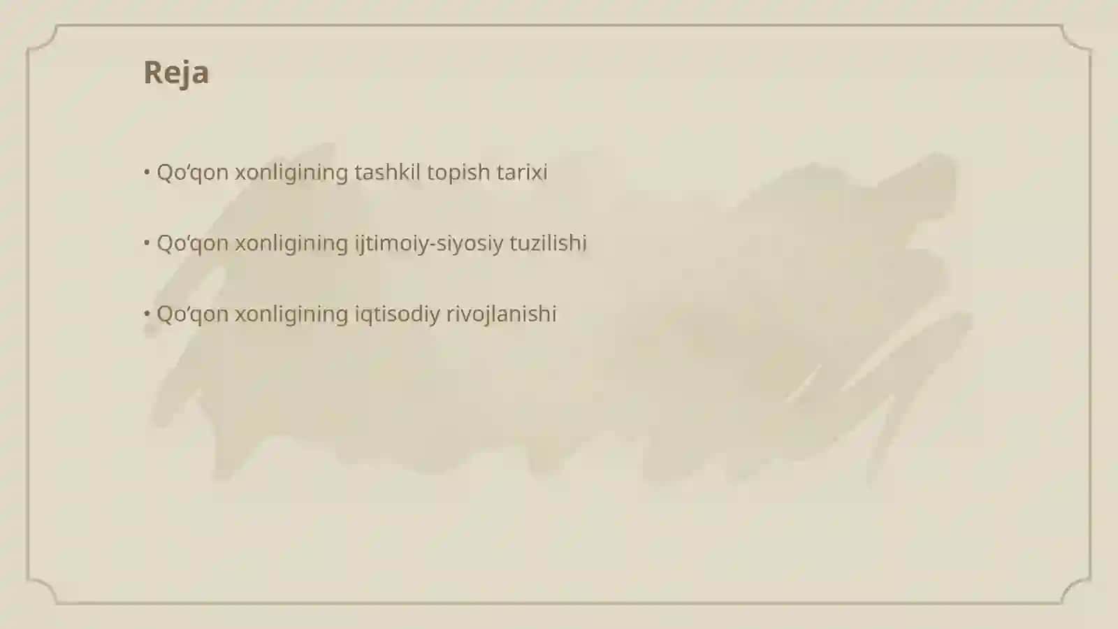 Qo‘qon xonligining tashkil topishi va uning siyosiy tarixi 2