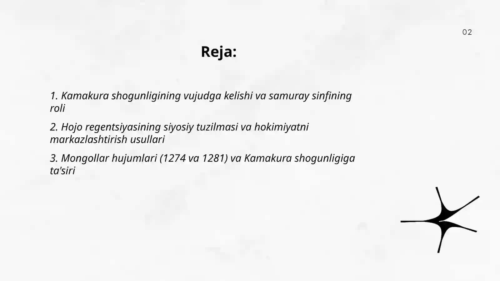 Kamakura shogunligining vujudga kelishi va samuray sinfining roli 2