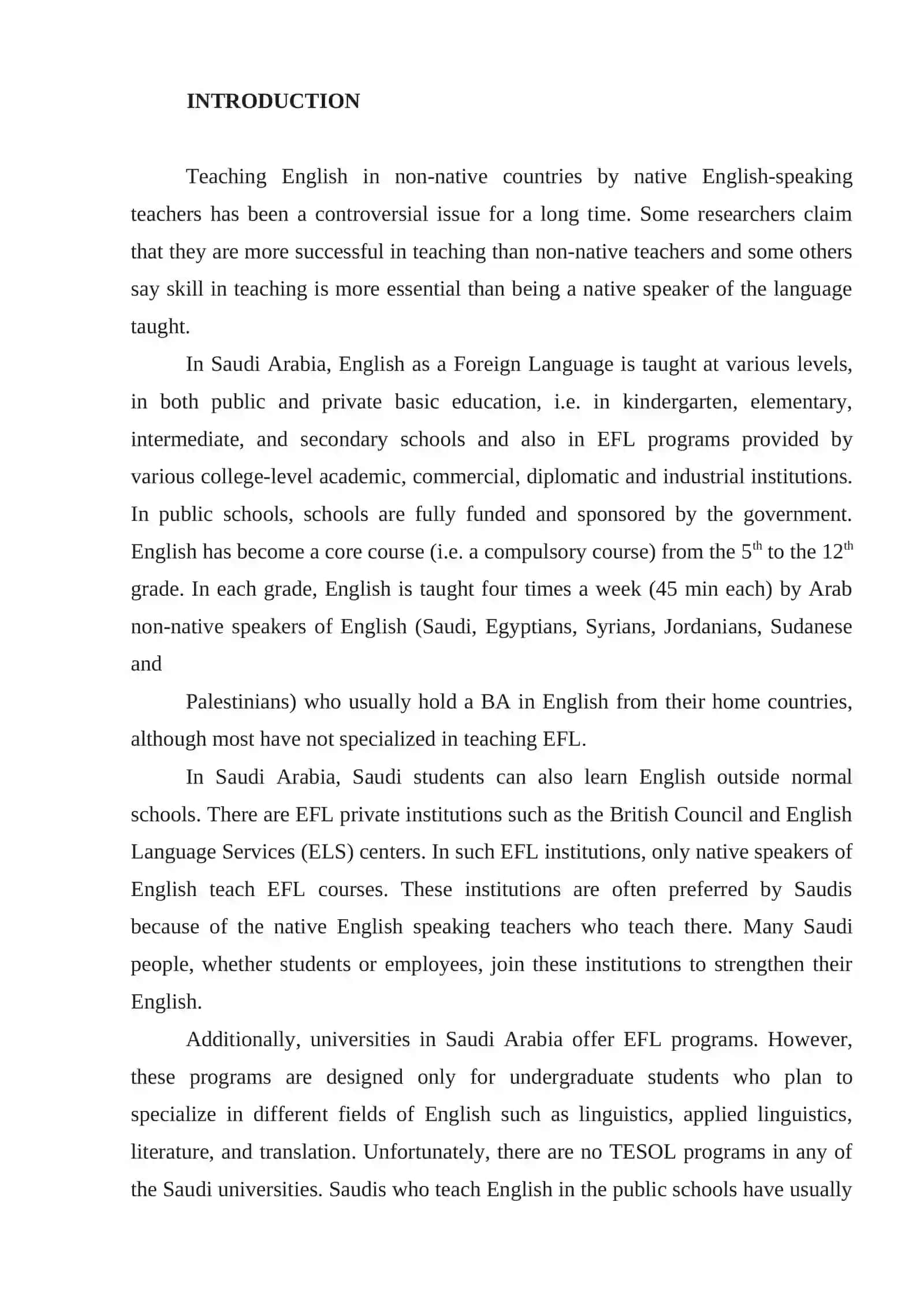 THE DIFFERENCE BETWEEN NON- NATIVE TEACHERS AND NATIVE TEACHERS' METHODS IN FOREIGN LANGUAGE TEACHING 2