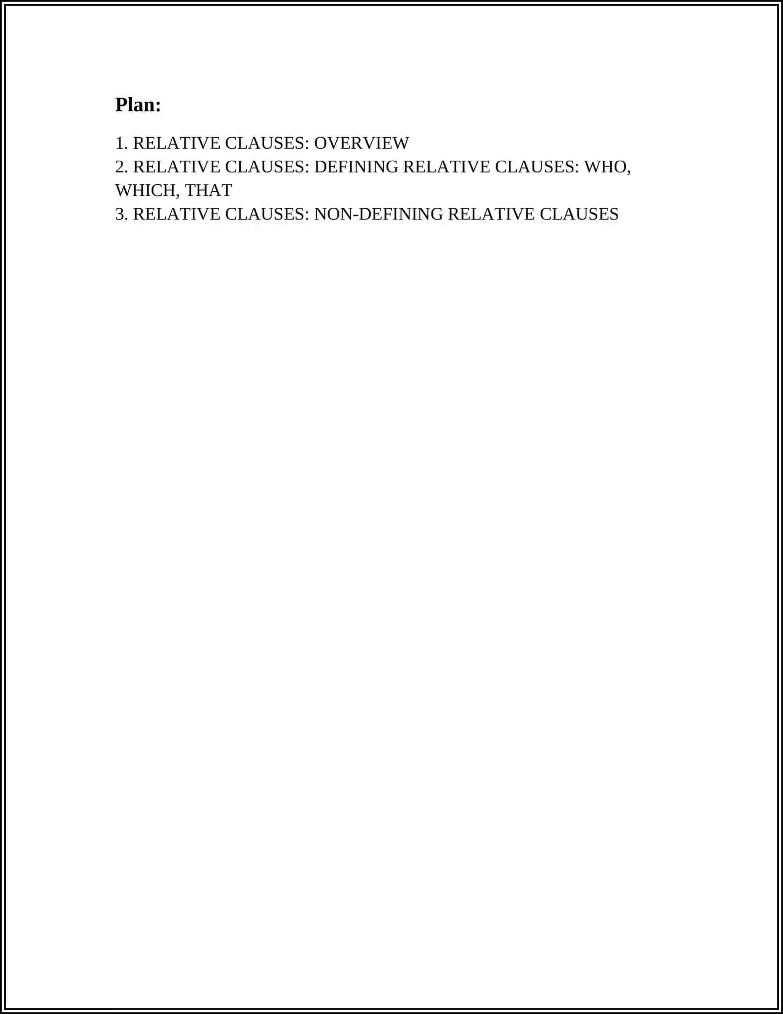 RELATIVE CLAUSES 2